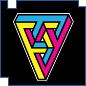 CMYK Triangle T-Shirt