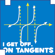 Off On a Tangent Math T Shirt